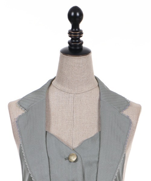 axes femme - 12/31まで　クラシックホルターベスト axes femme POETIQUE（アクシーズファムポエティック）の