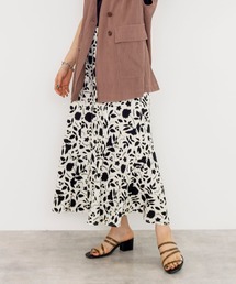 w closet | 中花プリントマーメイドスカート(スカート)