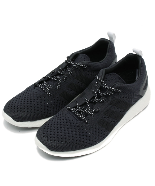 adidas(アディダス)の「ユニセックス アディダス コンソーシアム プライムニット ブースト adidas Primeknit Pure BOOST 2014(スニーカー・メンズ・グレー/ブラック・26.5cm/25.5cm/24.5cm/27.5cm)」の2枚目の写真