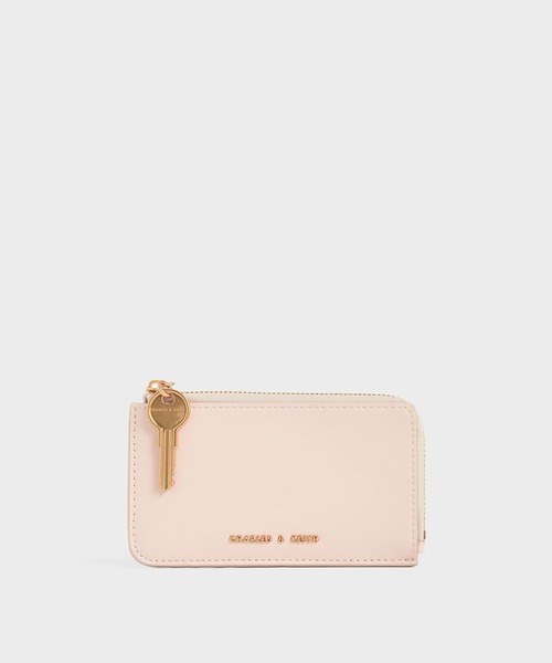 CHARLES & KEITH(チャールズ & キース)の「ジップアラウンド ミニウォレット / Zip-Around Mini Wallet(財布・レディース・ブラック/ダークグリーン/クリーム/ライトピンク/オリーブ・XXS)」の5枚目の写真
