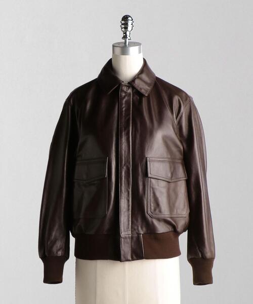 LOEFF（ロエフ）の「＜LOEFF（ロエフ）＞ ラムレザー フライト