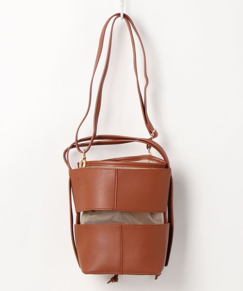 KOBE LETTUCE（コウベレタス）の「[ 2点セット ] チュールメッシュバッグ（ハンドバッグ・レディース・グリーン/ブラック/キャメル・FREE）」の14枚目の写真