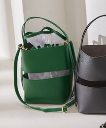 KOBE LETTUCE | [ 2点セット ] チュールメッシュバッグ(ハンドバッグ)