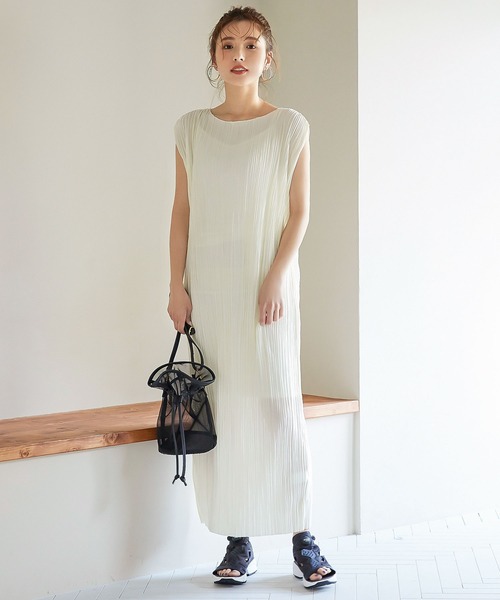 KOBE LETTUCE（コウベレタス）の「[ 2点セット ] チュールメッシュバッグ（ハンドバッグ・レディース・グリーン/ブラック/キャメル・FREE）」の7枚目の写真