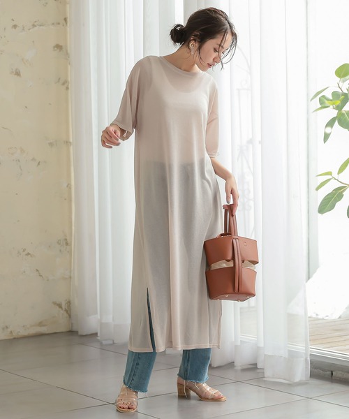 KOBE LETTUCE（コウベレタス）の「[ 2点セット ] チュールメッシュバッグ（ハンドバッグ・レディース・グリーン/ブラック/キャメル・FREE）」の9枚目の写真