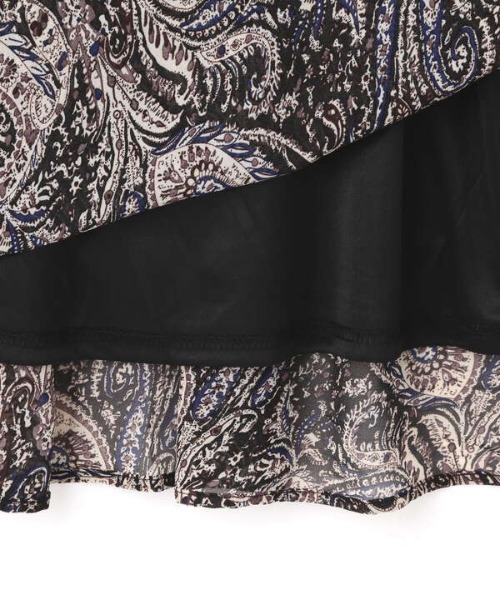 N.(N. Natural Beauty Basic)(エヌエヌナチュラルビューティーベーシック)の「【S Size Line】◆ニット切替カフタンワンピース(ワンピース・レディース・ブラック系その他/ブラウン系その他・SMALL/MEDIUM)」の18枚目の写真