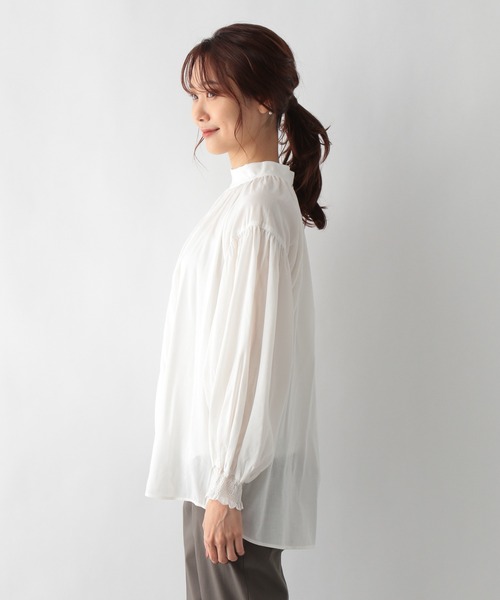 kiaris vintage 購入 袖ボリュームブラウス Bonjour Sagan（ボンジュールサガン） ブラウス シャツ 前後2WAY