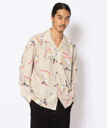 schott | Schott(ショット)  LS HAWAIIAN SHIRT "POLER BEAR"/ハワイアンシャツ ポーラーベア(シャツ/ブラウス)