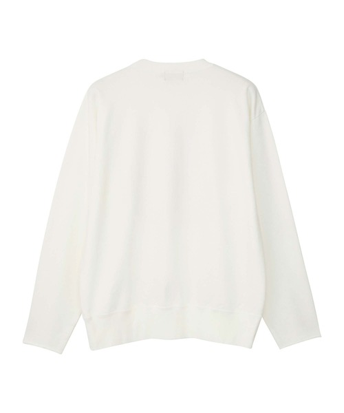 HYSTERIC GLAMOUR(ヒステリックグラマー)の「NEVER TOO LATE スウェット(スウェット・メンズ・ホワイト/ブラック/グレー・SMALL/MEDIUM/LARGE/X-LARGE)」の4枚目の写真