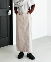 IENA | 細コールスカート◆(スカート)