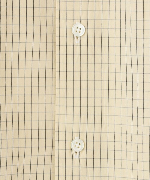 Kaptain Sunshine（キャプテン サンシャイン）の「KAPTAIN SUNSHINE | スタンドカラーシャツ MEN（シャツ/ブラウス・メンズ・ホワイト系その他5/ベージュ系その他・38/40）」の20枚目の写真