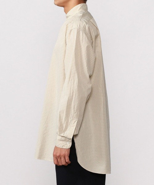 Kaptain Sunshine（キャプテン サンシャイン）の「KAPTAIN SUNSHINE | スタンドカラーシャツ MEN（シャツ/ブラウス・メンズ・ホワイト系その他5/ベージュ系その他・38/40）」の6枚目の写真