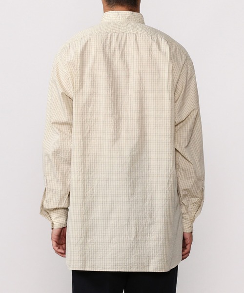 Kaptain Sunshine（キャプテン サンシャイン）の「KAPTAIN SUNSHINE | スタンドカラーシャツ MEN（シャツ/ブラウス・メンズ・ホワイト系その他5/ベージュ系その他・38/40）」の7枚目の写真
