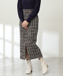 N.（N. Natural Beauty Basic） | 【S Size Line】◆ツイードタイトスカート(スカート)