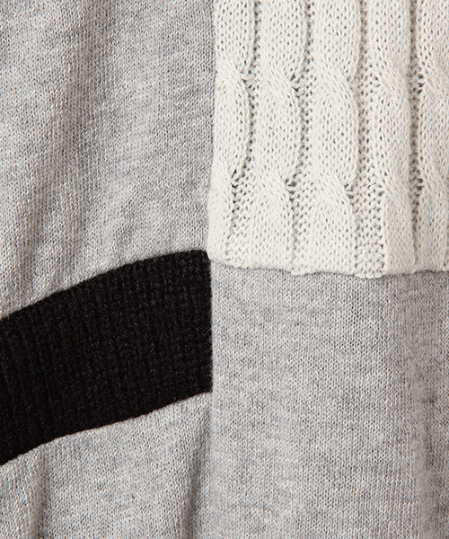 CAROLINA GLASER（カロリナ グレイサー）の「CAROLINA GLASER / ケーブルニット ワンピース（ワンピース・レディース・グレー/チャコールグレー・ONE SIZE）」の14枚目の写真