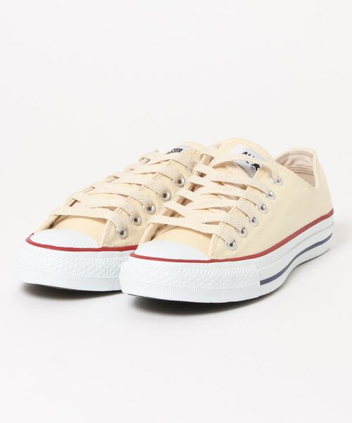 CONVERSE(コンバース)の「【CONVERSE】CANVAS ALL STAR OX WHT WOMEN(スニーカー・レディース・アイボリー・5/5h/4h)」の1枚目の写真
