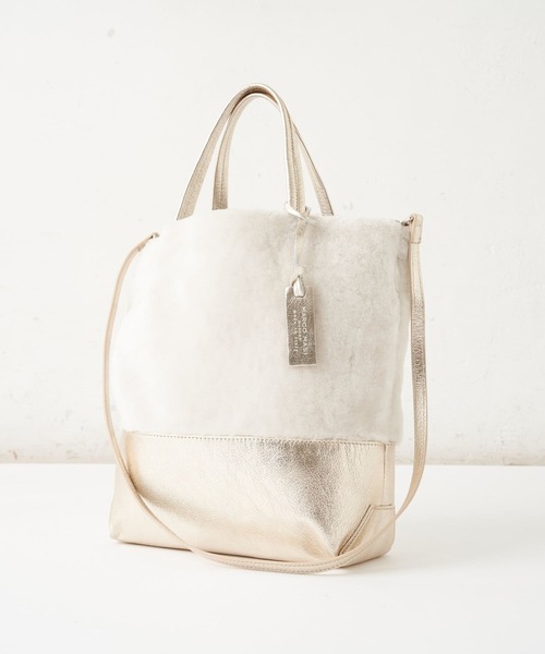 BEARDSLEY(ビアズリー)の「《MARCO MASI》トートバッグ(トートバッグ・レディース・ホワイト・FREE)」の2枚目の写真