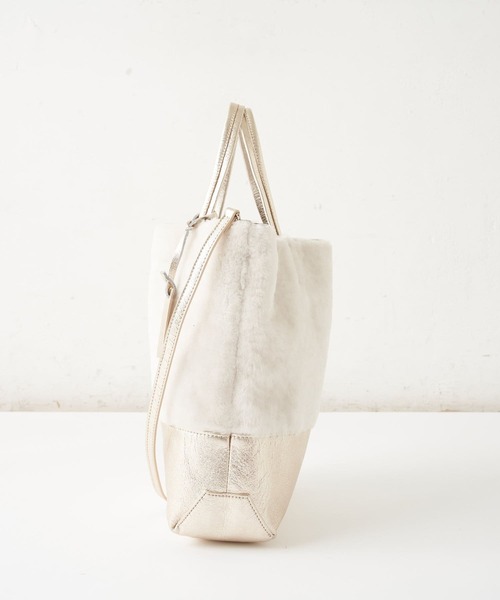 BEARDSLEY(ビアズリー)の「《MARCO MASI》トートバッグ(トートバッグ・レディース・ホワイト・FREE)」の3枚目の写真