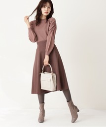 PROPORTION BODY DRESSING | ライトツイードハイウエストフレアスカート / 1211220912(スカート)