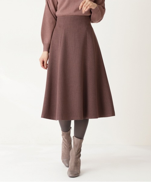 PROPORTION BODY DRESSING（プロポーションボディドレッシング）の「ライトツイードハイウエストフレアスカート / 1211220912（スカート・レディース・ブルー/ブラウン・X-SMALL/MEDIUM/SMALL）」の8枚目の写真