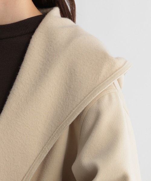 Andemiu（アンデミュウ）の「フードドロストガウンコート228382（その他アウター・レディース・ブラウン/ブルー/アイボリー・FREE）」の18枚目の写真