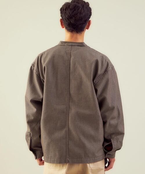 green label relaxing（グリーンレーベルリラクシング）の「＜green label relaxing＞TC ヘビーツイル S カバーオール（カバーオール・メンズ・ダークブラウン/その他1/オフホワイト・XL/S/M/L）」の19枚目の写真