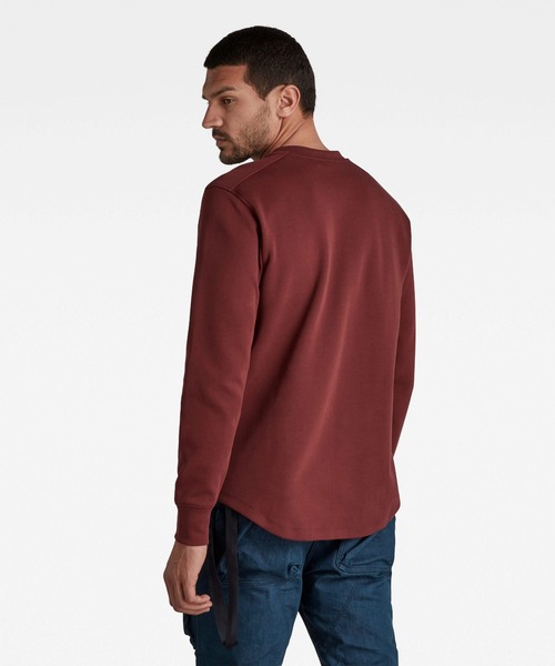 G-STAR（ジースター）の「LASH SWEATER/スウェット/ワンポイント（スウェット・メンズ・ライトグレー/グリーン系その他/ブラウン系その他・MEDIUM/X-LARGE/X-SMALL/SMALL/LARGE）」の10枚目の写真