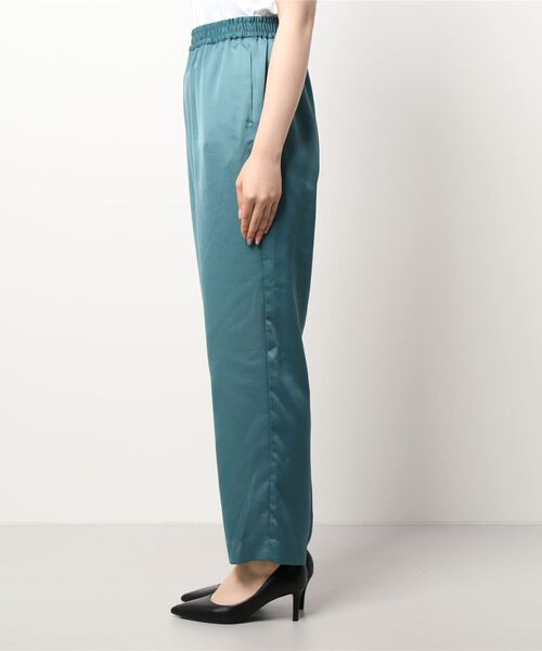 OUTERSUNSET（アウターサンセット）の「satin easy pants（その他パンツ・レディース・パープル/グリーン・FREE）」の3枚目の写真