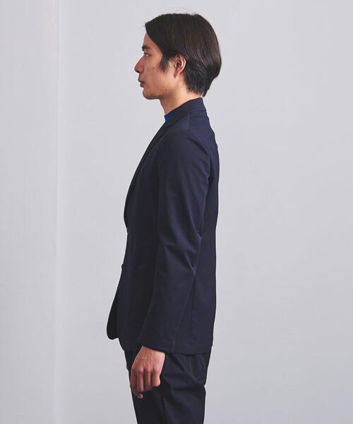 UNITED ARROWS（ユナイテッドアローズ）の「＜UNITED ARROWS "COZY"＞ ファンクション ドビー 2ボタン ジャケット（テーラードジャケット・メンズ・ダークグレー/ネイビー・S/M/L/XL）」の4枚目の写真
