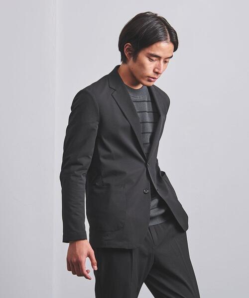 UNITED ARROWS（ユナイテッドアローズ）の「＜UNITED ARROWS "COZY"＞ ファンクション ドビー 2ボタン ジャケット（テーラードジャケット・メンズ・ダークグレー/ネイビー・S/M/L/XL）」の15枚目の写真