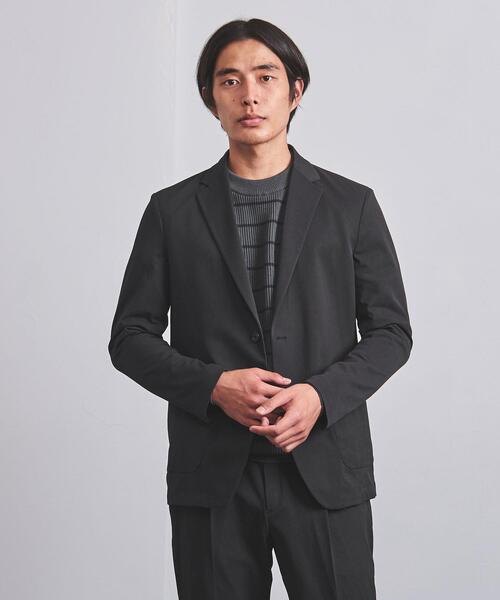 UNITED ARROWS（ユナイテッドアローズ）の「＜UNITED ARROWS "COZY"＞ ファンクション ドビー 2ボタン ジャケット（テーラードジャケット・メンズ・ダークグレー/ネイビー・S/M/L/XL）」の17枚目の写真