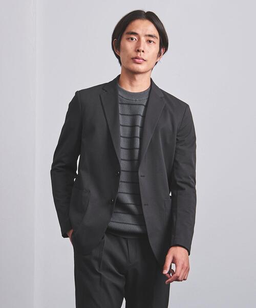 UNITED ARROWS（ユナイテッドアローズ）の「＜UNITED ARROWS "COZY"＞ ファンクション ドビー 2ボタン ジャケット（テーラードジャケット・メンズ・ダークグレー/ネイビー・S/M/L/XL）」の18枚目の写真