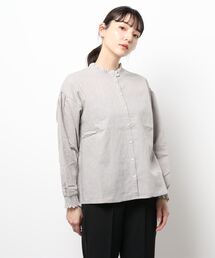 Samansa Mos2 | シャーリングレース前後着ブラウス(シャツ/ブラウス)