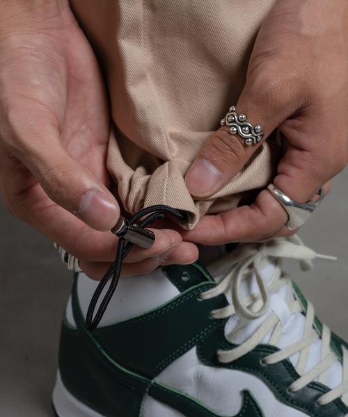 kutir（クティール）の「裾絞りミリタリーカーゴパンツ（カーゴパンツ・メンズ・ホワイト/ベージュ/ダークグリーン・SMALL/MEDIUM/LARGE）」の18枚目の写真