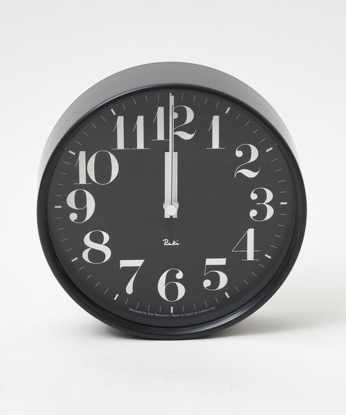 collex（コレックス）の「【LEMNOS/レムノス】RIKI STEEL CLOCK 掛け時計（掛け時計・レディース・ホワイト/ブラック・フリー）」の11枚目の写真