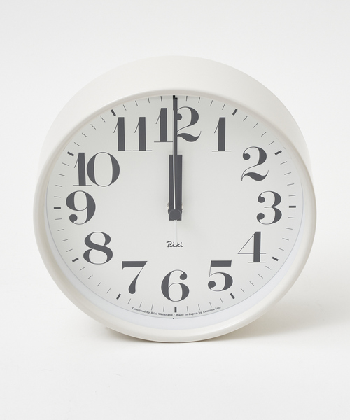collex（コレックス）の「【LEMNOS/レムノス】RIKI STEEL CLOCK 掛け時計（掛け時計・レディース・ホワイト/ブラック・フリー）」の12枚目の写真