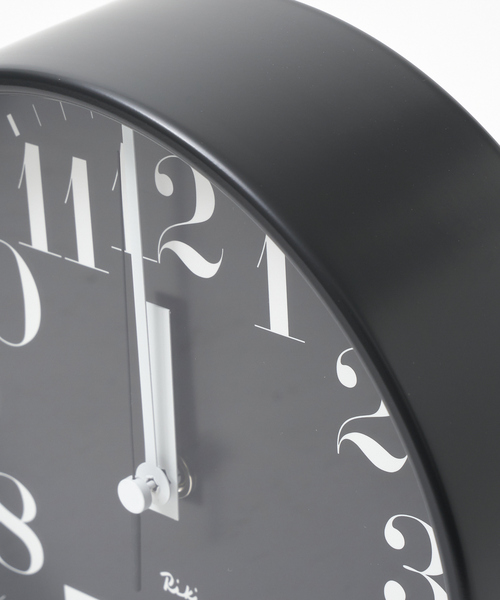 collex（コレックス）の「【LEMNOS/レムノス】RIKI STEEL CLOCK 掛け時計（掛け時計・レディース・ホワイト/ブラック・フリー）」の19枚目の写真