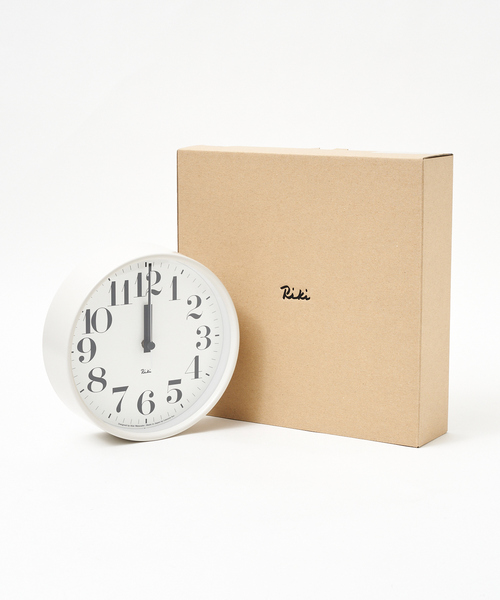 collex（コレックス）の「【LEMNOS/レムノス】RIKI STEEL CLOCK 掛け時計（掛け時計・レディース・ホワイト/ブラック・フリー）」の20枚目の写真