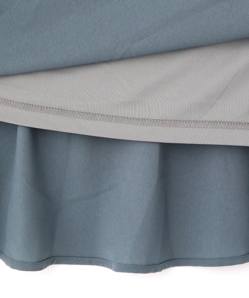 N.（N. Natural Beauty Basic）（エヌエヌナチュラルビューティーベーシック）の「【S Size Line】◆フロントボタンギャザーワンピース（ワンピース・レディース・ブラック/グレー/カーキ/ブルー・SMALL/MEDIUM）」の19枚目の写真