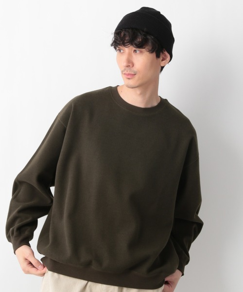 GLOBAL WORK（グローバルワーク）の「ウーリーテック クルーネックプル