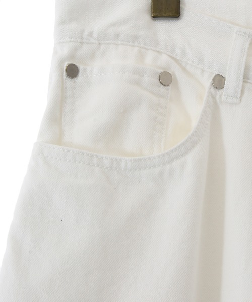 marka（マーカ）の「marka / マーカ：COCOON FIT JEANS - 10oz ORGANIC COTTON DENIM -：M22A-03PT02C[COR]（デニムパンツ・メンズ・ホワイト/インディゴブルー・1/2/3）」の3枚目の写真