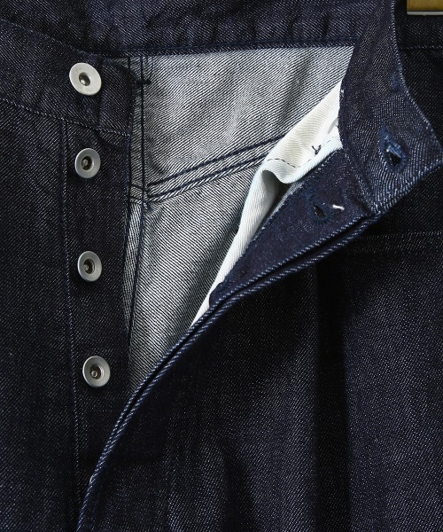 marka（マーカ）の「marka / マーカ：COCOON FIT JEANS - 10oz ORGANIC COTTON DENIM -：M22A-03PT02C[COR]（デニムパンツ・メンズ・ホワイト/インディゴブルー・1/2/3）」の6枚目の写真