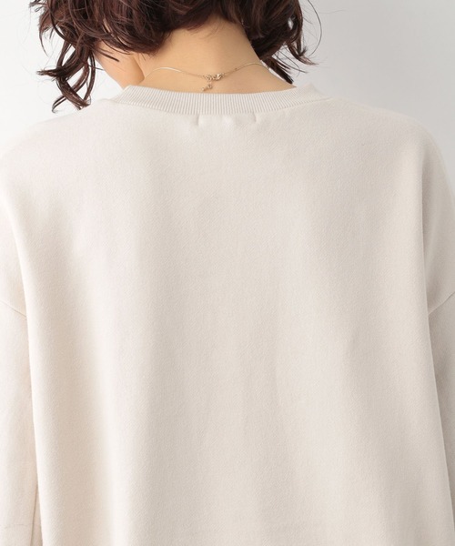 GLOBAL WORK（グローバルワーク）の「スウェードタッチカラースウェット/258845（スウェット・レディース・オフホワイト/ブルー/ライトピンク/グリーン系その他3・FREE）」の8枚目の写真