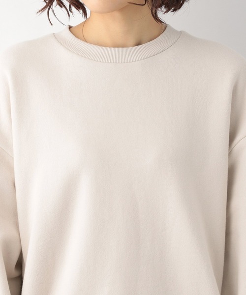 GLOBAL WORK（グローバルワーク）の「スウェードタッチカラースウェット/258845（スウェット・レディース・オフホワイト/ブルー/ライトピンク/グリーン系その他3・FREE）」の7枚目の写真