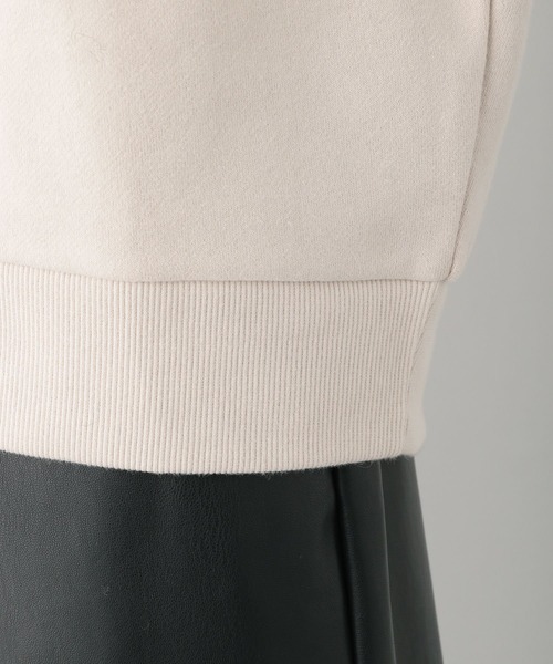 GLOBAL WORK（グローバルワーク）の「スウェードタッチカラースウェット/258845（スウェット・レディース・オフホワイト/ブルー/ライトピンク/グリーン系その他3・FREE）」の10枚目の写真