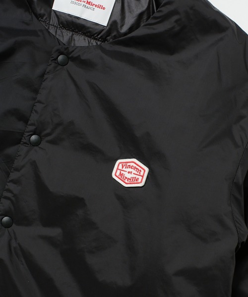 Vincent et Mireille（バンソンエミレイユ）の「VINCENT ET MIREILLE/別注NO-COLLAR BLZ（ブルゾン・メンズ・ブラック/ベージュ・S/M/L）」の13枚目の写真