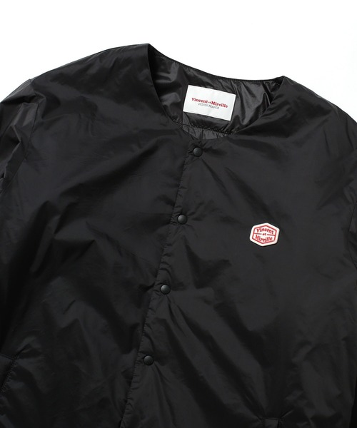 Vincent et Mireille（バンソンエミレイユ）の「VINCENT ET MIREILLE/別注NO-COLLAR BLZ（ブルゾン・メンズ・ブラック/ベージュ・S/M/L）」の7枚目の写真