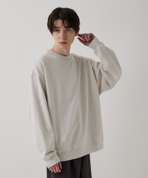 JUNRED（ジュンレッド）の「ダメージスウェット（スウェット