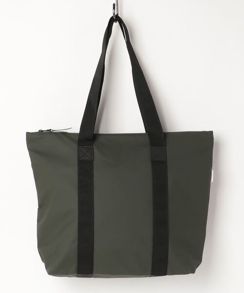 RAINS(レインズ)の「RAINS/レインズ/TOTE BAG RUSH(トートバッグ・メンズ・モカ/チャコール/ブラック/グリーン/ブルー・FREE)」の4枚目の写真