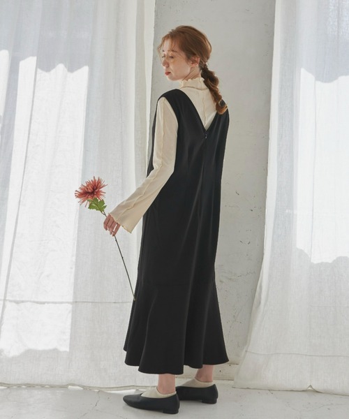 hinari（ヒナリ）の「マーメイドジャンパースカート（ジャンパースカート・レディース・ブラック・SMALL/FREE）」の20枚目の写真